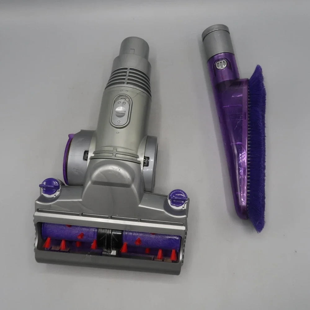 Dyson Animal DC14 Mini Turbine Head Brush Cleaner Attachment Purple & Brush